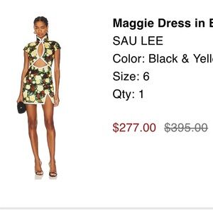 SAU LEE Maggie dress . Worn once